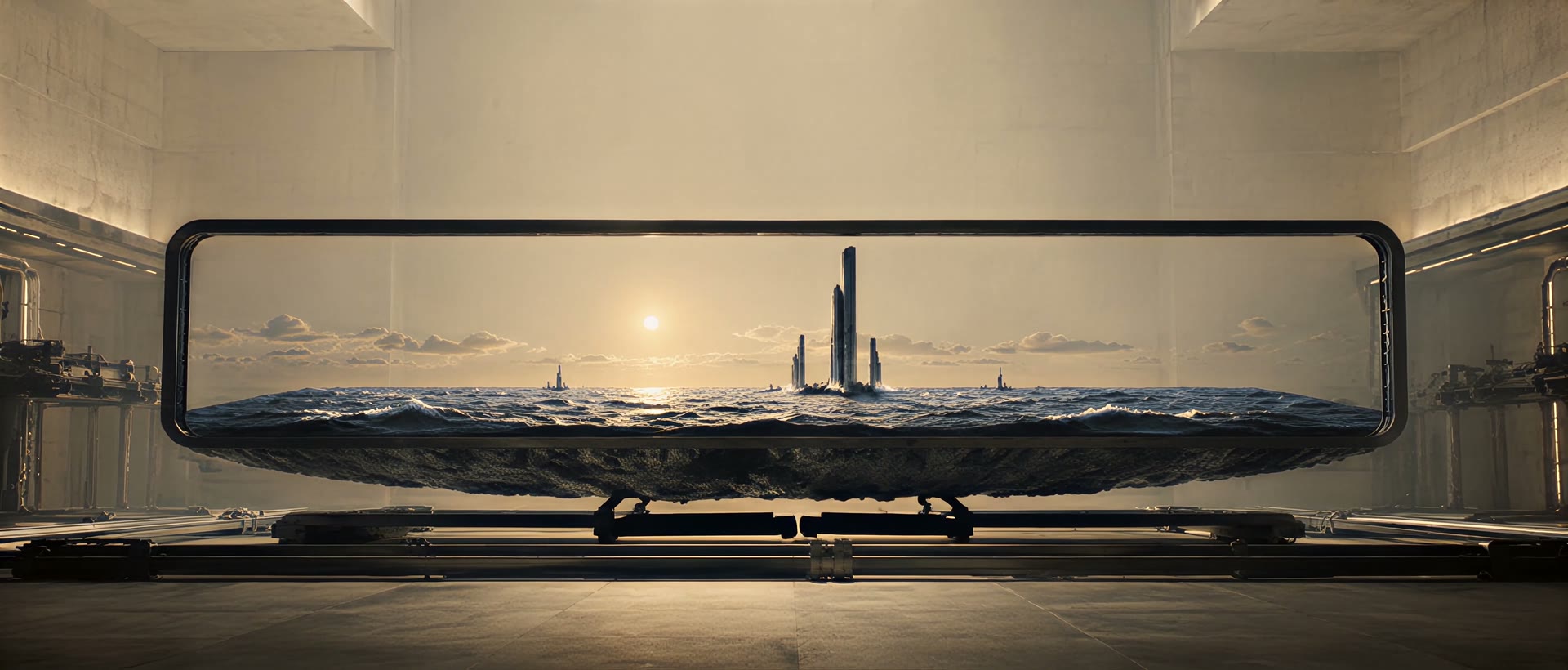 The delivered film: a directed world forming inside a single frame.